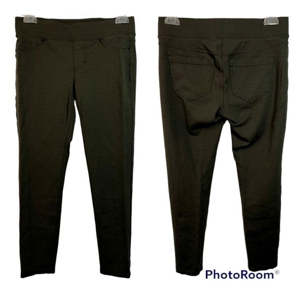 Olive Green Liverpool 4 Petite Pull-on Leggings - Picture 1 of 8